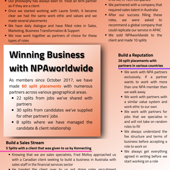 Website Winning Business With Npaworldwide